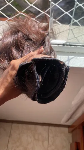 Megahair 45cm castanho