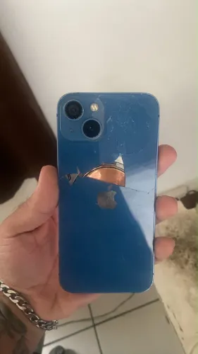 iPhone 13 com traseira trincada de 128gb