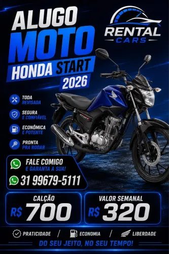 START 0KM DISPONÍVEL PARA LOCAÇÃO 320,00