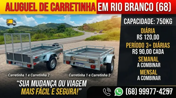 Aluguel de carretinha 