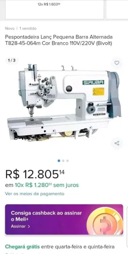 Máquina industrial Pespontadeira transporte duplo LEIA O ANUNCIO