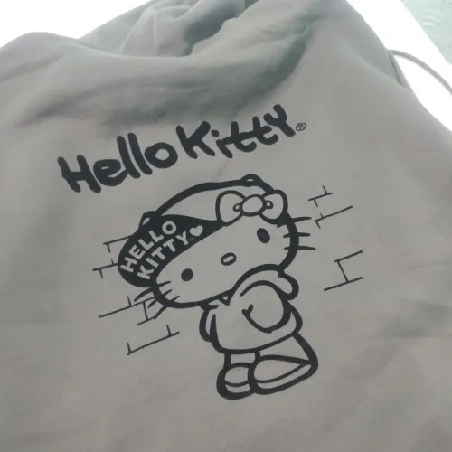 Moleton da Hello Kitty Cinza novo