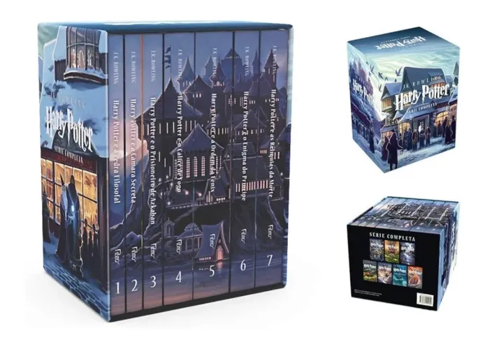 Box de livros do Harry Potter (impecável)