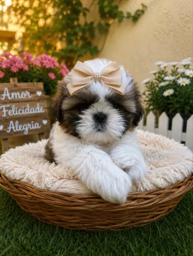 Shihtzu com valor especial pra hoje!