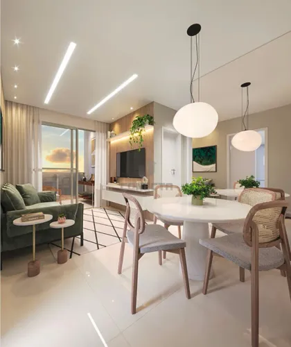 Apartamento no Jockey de Itaparica - 2 quartos, 1 suíte, lazer completo.