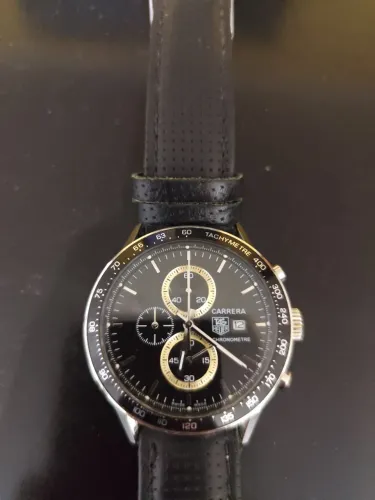 Relógio Tag Heuer Carrera Fangio Cronômetro, 1 linha 