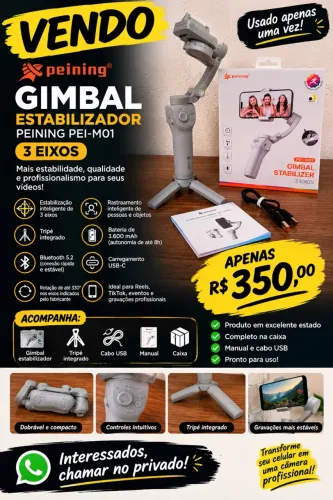? GIMBAL PEINING PEI-M01 ? 3 EIXOS