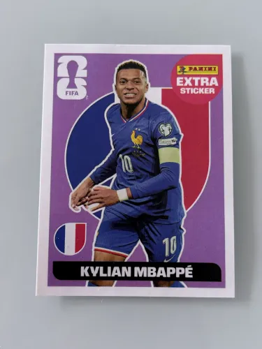 Figurinha Extra Card Mbappe Legend Base 