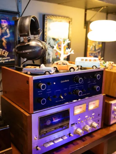 Amplificador GRADIENTE PRO-2000 MKII (1972) - REVISADO!