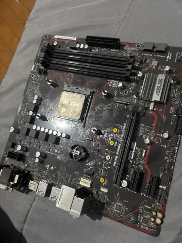 Placa Mãe B450M Gaming + Processador Ryzen 5 3600