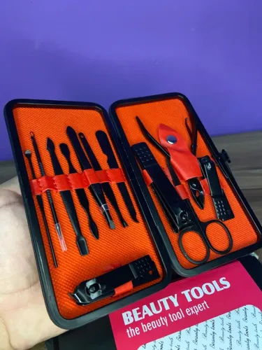 Kit Manicure com 12 peças - Beauty Tools