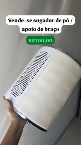 Sugador de pó / apoio de braço - nail designer