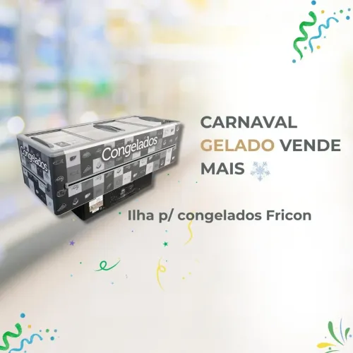 Ilha pra congelados varios tamanhos pronta entrega