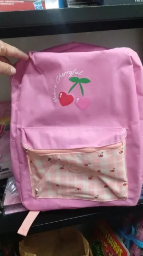 Mochila Clio de Costas Rosa