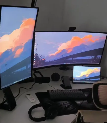 PC GAMER E MONITORES - RYZEN 9 5900X E 3090 + 80GB DE RAM