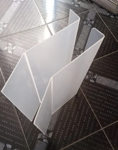 Kit com 2 defletores de Ar condicionado acrílico.