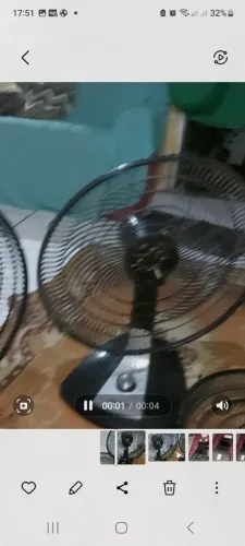 Dois ventilador um mondeal e Britânia os heles