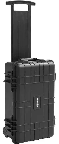 Maleta Case Anti Impacto IP67 Com Rodas e Espuma Removível Vonder MAI545