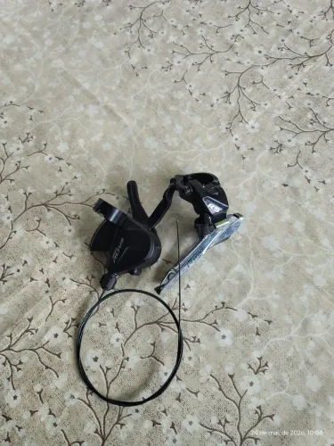 Passador Shimano Altus dianteiro 2v e Câmbio ltwoo r5 dianteiro
