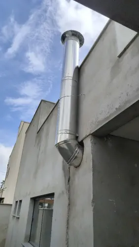 Dutos galvanizado ou inox. 