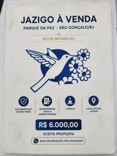 Jazigo Parque da Paz - Setor Bromélias