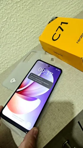 Realme C71 128GB NFC Branco - Novo, na caixa, completo com carregador 45W