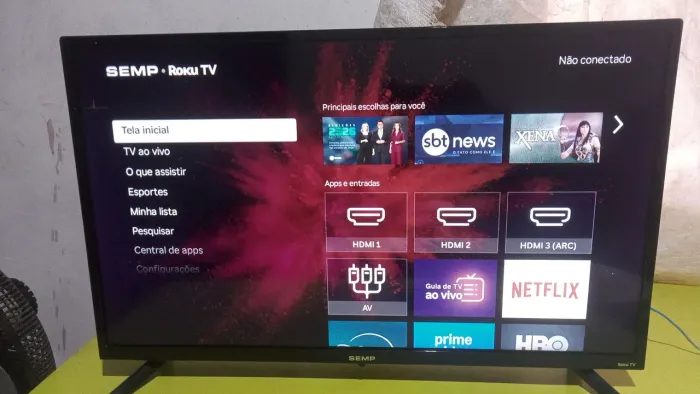 Vende-se uma TV Semp smart Roku TV