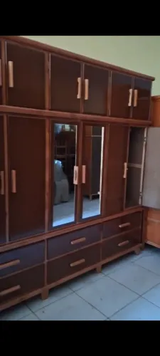 Guarda roupa novo de madeira triplex gigante 6 portas 6 gavetas 2800