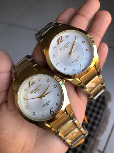 Relógio Feminino Atlantis Gold