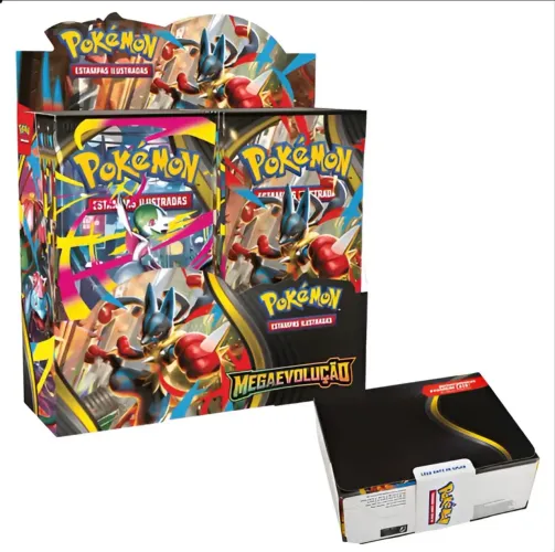 Pokémon Booster estampas ilustradas 36 pct lacrado