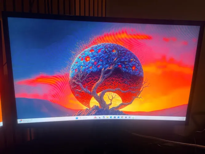 Monitor Samsung gamer curvo 24 144 Hz