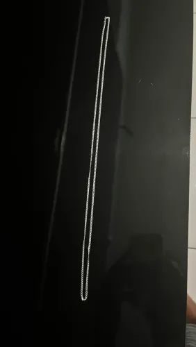 CORRENTE DE PRATA 925, 70 CM FINA, MAIS CONHECIDA COMO VENEZIANA