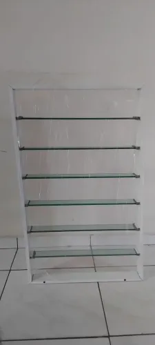 Expositor de Esmalte ( Alumínio e Vidro )