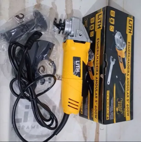 Esmerilhadeira e Lixadeira 600w, ferramenta indispensável para se ter em casa.