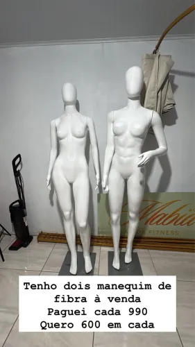Manequim de fibra