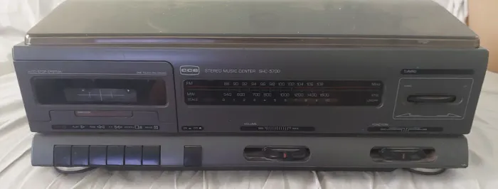 Toca disco CCE SHC 5700 som 3X1 antigo vitrola radiola rádio toca fita antiguidade raro