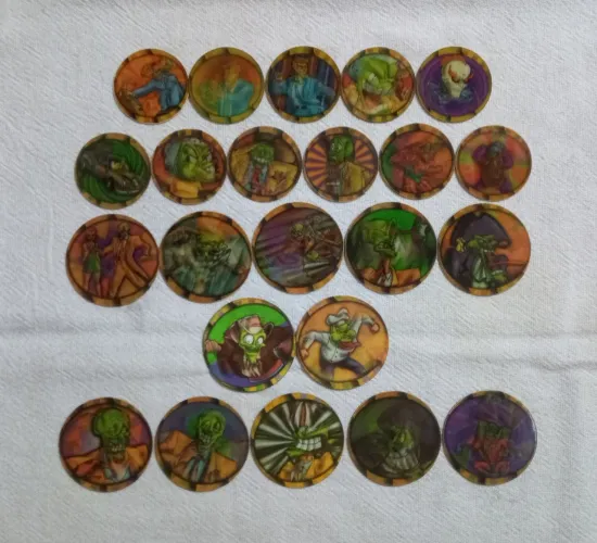 23 Tazos e Gigantazos O Máscara Elma Chips