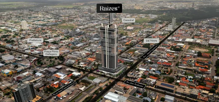 ED. RAIZES - COBERTURA DUPLEX.