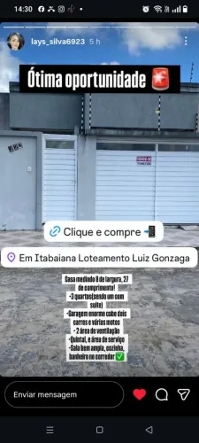 Vende-se casa no loteamento Luiz Gonzaga