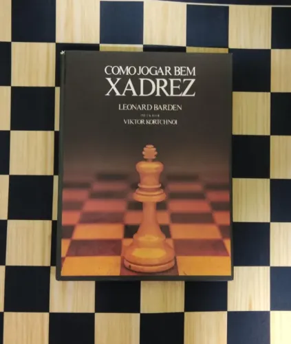 Livro de xadrez - Como Jogar Bem Xadrez (Raro)