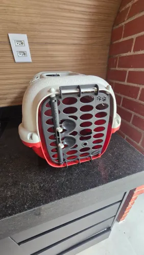 Caixa de transporte pet pequeno porte