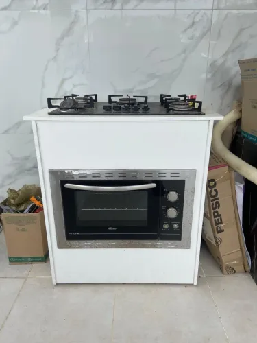 Fogão cooketop e forno