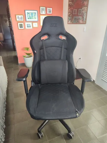 Cadeira Gamer DT3 Rhino Fabric Big Cool Black