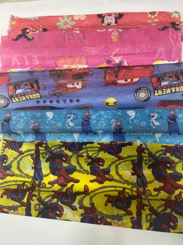 Papel Crepom de Personagem vários temas