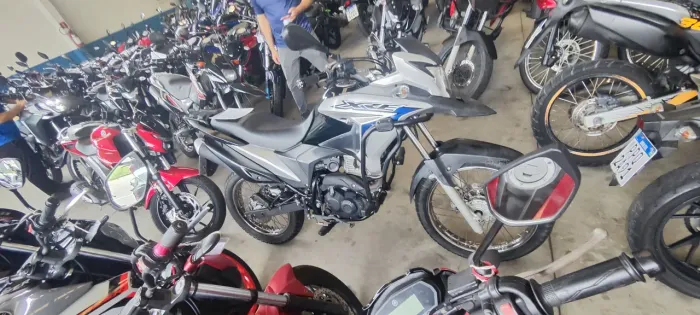 HONDA XRE 190 PRATA 2019 SHALON VEÍCULOS CARIACICA
