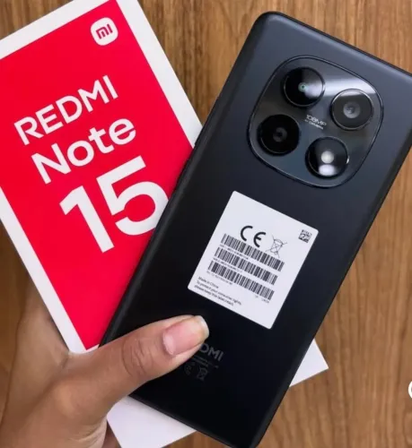 Xiaomi Note 15 256GB Black Novo Lacrado -Loja física 