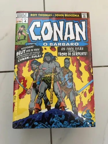 Conan, O Bárbaro: A Era Marvel Vol. 4 (Omnibus) (Lacrado)
