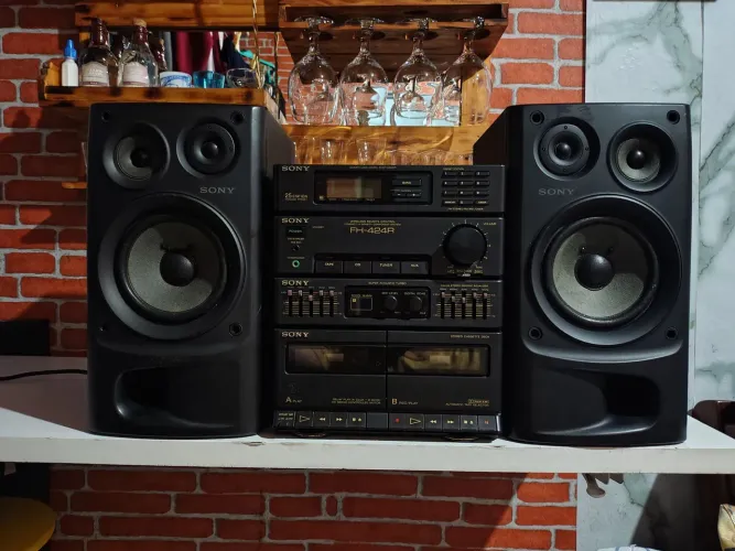 Sony System estéreo cassete tudo ok.