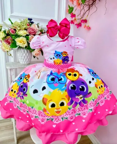 Vestido bolo fofo