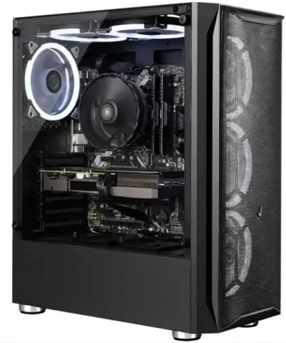Novo Pc Gamer Ryzen 5 4500, Rx550, Corsair 16GB DDr4, Ssd Kingston 480GB, Fonte 500W